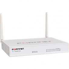 FORTINET FortiWifi 61E Network Security/Firewall Appliance - 10 Port - 1000Base-T Gigabit Ethernet - Wireless LAN IEEE 802.11ac - USB - 10 x RJ-45 - Manageable - Desktop FWF-61E-BDL-974-36