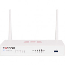 FORTINET FortiWifi 30E Network Security/Firewall Appliance - 5 Port - 1000Base-T Gigabit Ethernet - Wireless LAN IEEE 802.11a/b/g/n - AES (256-bit), SHA-256 - USB - 5 x RJ-45 - Manageable - Desktop, Rack-mountable FWF30E3G4GINTBDL9831