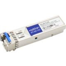 AddOn Cisco GLC-BX-D Compatible TAA Compliant 1000Base-BX SFP Transceiver (SMF, 1490nmTx/1310nmRx, 10km, LC, DOM) - 100% compatible and guaranteed to work - TAA Compliance GLC-BX-D-AO