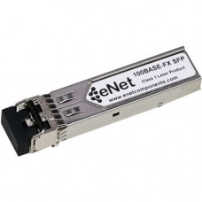 Enet Components Cisco Compatible GLC-GE-100FX - Functionally Identical 100BASE-FX SFP 1310nm Duplex LC Connector - Programmed, Tested, and Supported in the USA, Lifetime Warranty" - RoHS-5 Compliance GLC-GE-100FX-ENC