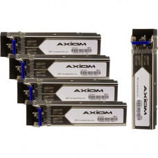 Axiom 1000BASE-LX SFP Transceiver for Cisco (5-Pack) - GLC-LH-SM - For Data Networking, Optical Network - 1 x 1000Base-LX - Optical Fiber - 128 MB/s Gigabit Ethernet1 Gbit/s" GLC-LH-SM-5PK