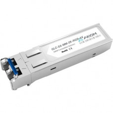 Axiom 1000Base-SX SFP 2K Transceiver for Cisco - GLC-SX-MM-2K-RGD - For Optical Network, Data Networking - 1 x LC 1000Base-SX Network - Optical Fiber - Multi-mode - Gigabit Ethernet - 1000Base-SX GLC-SX-MM-2K-RGD-AX