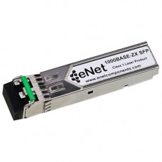 Enet Components Cisco Compatible GLC-ZX-SM-RGD - Functionally Identical 1000BASE-ZX SFP 1550nm DOM Enabled 80km Duplex LC Connector Industrial Temp - Programmed, Tested, and Supported in the USA, Lifetime Warranty" GLC-ZX-SM-RGD-ENC