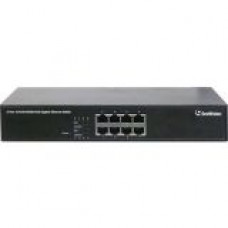 GeoVision GV-POE0810 8-Port Gigabit 802.3at PoE Switch - 8 Ports - 2 Layer Supported - Rack-mountable, Desktop - 2 Year Limited Warranty GV-POE0810