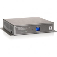 Cp Technologies LevelOne HDMI Video Wall Over IP PoE Transmitter - 1 Input Device - 1 Output Device - 1 x Network (RJ-45) - 1 x HDMI In - Serial Port - 1920 x 1080 - Category 7 - RoHS Compliance HVE-6601T