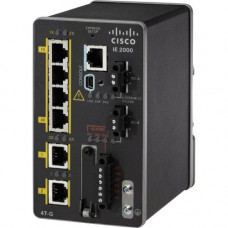 Cisco IE-2000-4TS-G-B Ethernet Switch - 4 Ports - Manageable - Refurbished - 2 Layer Supported - Twisted Pair, Optical Fiber - Desktop, Rail-mountable - Lifetime Limited Warranty IE-2000-4TS-G-B-RF