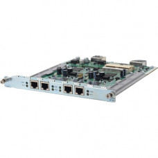 HPE MSR 4-Port FXS HMIM Module - For Voice - 4 x RJ-11 FXS JG446A