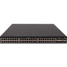 HPE FlexFabric 5710 48XGT 6QSFP+ or 2QSFP28 Switch - 48 Ports - Manageable - 3 Layer Supported - Modular - Optical Fiber, Twisted Pair - 1U High - Rack-mountable - TAA Compliance JL586A