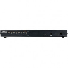 ATEN KH1508i KVM Switch - 1 Computer(s) - 1600 x 1200 - 9 x Network (RJ-45) - 2 x PS/2 Port1 x VGA - RoHS, WEEE Compliance KH1508AI