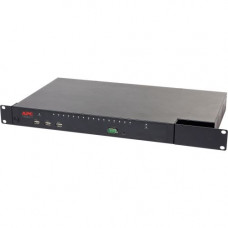 American Power Conversion  APC KVM Switch - 16 Computer(s) - 1 Local User(s) - 2 Remote User(s) - 1600 x 1200 - 18 x Network (RJ-45) - 5 x USB1 x VGA - Rack-mountable - 1U - TAA Compliance KVM2116P