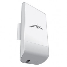 UBIQUITI NanoStation locoM5 IEEE 802.11n 150 Mbit/s Wireless Bridge - 5.85 GHz - 9.3 Mile Maximum Outdoor Range - MIMO Technology - 1 x Network (RJ-45) - Pole-mountable LOCOM5-US