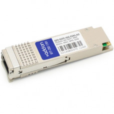 AddOn Juniper Networks QFX-QSFP-40G-ESR4 Compatible TAA Compliant 40GBase-SR4 QSFP+ Transceiver (MMF, 850nm, 400m, MPO, DOM) - 100% compatible and guaranteed to work - TAA Compliance QFX-QSFP-40G-ESR4-AO