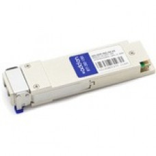 Axiom QSFP+ Module - For Data Networking, Optical Network - 1 LC 40GBase-LR4 Network - Optical Fiber Single-mode - 40 Gigabit Ethernet - 40GBase-LR4 - Hot-swappable - TAA Compliant QFX-QSFP-40G-LR4-AX