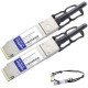 AddOn MSA and TAA Compliant 40GBase-CU QSFP+ to QSFP+ Direct Attach Cable (Passive Twinax, 1m) - 100% compatible and guaranteed to work - TAA Compliance QSFP-40G-PDAC1M-AO
