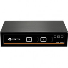 Vertiv Cybex SC900 Secure Desktop KVM Switch | 2 Port Dual-Head| HDMI | TAA - 4K UHD | NIAP PP 3.0 Compliant | Audio/USB | Secure Isolated Channels | 3-Year Full Coverage Factory Warranty - Optional Extended Warranty Available - TAA Compliance SC920H-001