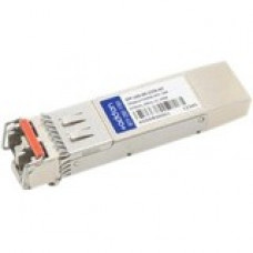 AddOn Cisco SFP+ Module - For Data Networking, Optical Network - 1 LC 10GBase-CWDM Network - Optical Fiber Single-mode - 10 Gigabit Ethernet - 10GBase-CWDM - Hot-swappable - TAA Compliant - TAA Compliance SFP-10G-ER-1570-AO