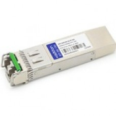 AddOn SFP+ Module - For Data Networking, Optical Network - 1 LC 10GBase-DWDM Network - Optical Fiber Single-mode - 10 Gigabit Ethernet - 10GBase-DWDM - Hot-swappable - TAA Compliant - TAA Compliance SFP-10G-ER-33.47-AO