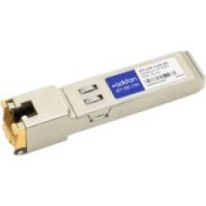 Accortec SFP+ Module - For Data Networking - 1 RJ-45 10GBase-TX Network - Twisted Pair10 Gigabit Ethernet - 10GBase-TX - Hot-swappable - TAA Compliant SFP-10G-T-AR-ACC