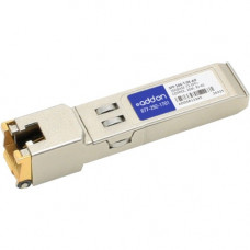 AddOn Dell SFP+ Module - For Data Networking 1 RJ-45 10GBase-TX Network LAN - Twisted Pair10 Gigabit Ethernet - 10GBase-TX - Hot-swappable - TAA Compliant - TAA Compliance SFP-10G-T-DE-AO