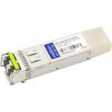 AddOn MSA and TAA Compliant 10GBase-CWDM SFP+ Transceiver (SMF, 1310nm, 40km, LC, DOM) - 100% compatible and guaranteed to work - TAA Compliance SFP-10GB-CW-31-40-AO