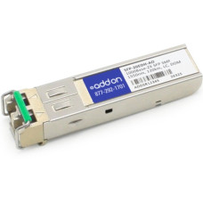 AddOn Rad SFP-20EDH Compatible TAA Compliant 1000Base-ZX SFP Transceiver (SMF, 1550nm, 120km, LC, DOM) - 100% compatible and guaranteed to work - TAA Compliance SFP-20EDH-AO