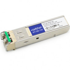 AddOn MRV SFP-GD-BZ45 Compatible TAA Compliant 1000Base-BX SFP Transceiver (SMF, 1490nmTx/1550nmRx, 120km, LC) - 100% compatible and guaranteed to work - TAA Compliance SFP-GD-BZ45-AO