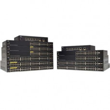 Cisco SG350-10MP 10-Port Gigabit PoE Managed Switch - 10 Ports - Manageable - 3 Layer Supported - Modular - Optical Fiber, Twisted Pair - Desktop - 5 Year Limited Warranty - TAA Compliance SG350-10MP-K9-NA