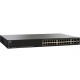 Cisco SG500-28 Ethernet Switch - 24 Ports - Manageable - Refurbished - 2 Layer Supported - Modular - Twisted Pair - 1U High - Rack-mountable, Desktop - Lifetime Limited Warranty SG500-28-K9-NA-RF