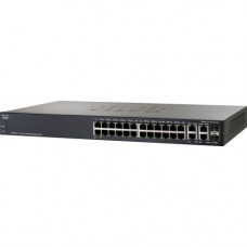 Cisco SF300-24 Layer 3 Switch - 28 Ports - Manageable - Refurbished - 3 Layer Supported - Rack-mountable - Lifetime Limited Warranty SRW224G4-K9-NA-RF