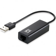 Cp Technologies LevelOne USB-0301 USB to Ethernet Adapter for Windows and MAC - USB - 1 Port(s) - 1 x Network (RJ-45) USB-0301