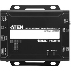 ATEN HDMI HDBaseT Transmitter with POH (4K@100m) (HDBaseT Class A)-TAA Compliant - 1 Input Device - 492.13 ft Range - 1 x Network (RJ-45) - 1 x HDMI In - Serial Port - 4K - 4096 x 2160 - Twisted Pair - Category 6a - Rack-mountable VE1812T