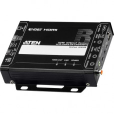 ATEN HDMI HDBaseT Receiver with Audio De-Embedding (4K@100m) (HDBaseT Class A) - 1 Output Device - 492.13 ft Range - 1 x Network (RJ-45) - 1 x HDMI Out - 4K - 4096 x 2160 - Twisted Pair - Category 6a VE2812R