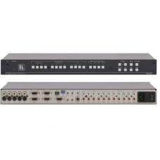 Kramer VP-27 Video Switch - 4 x 11 x VGA Out - Composite Video In - Composite Video Out - S-Video In - S-Video Out VP-27