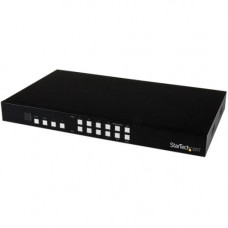 Startech.Com 4x4 HDMI Matrix Switch with Picture-and-Picture Multiviewer or Video Wall - 1920 x 1200 - WUXGA - 4 x 4 - 4 x HDMI Out - TAA Compliance VS424HDPIP