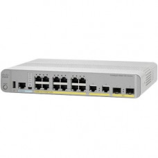 Cisco 3560CX-12PC-S Layer 3 Switch - 12 Ports - Manageable - Refurbished - 3 Layer Supported - Modular - Twisted Pair, Optical Fiber - Desktop, Rack-mountable, Rail-mountable - Lifetime Limited Warranty WS-C3560CX12PCS-RF