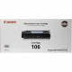 Canon No. 106 Black Toner Cartridge - Laser - 5000 Page - Black - TAA Compliance 0264B001