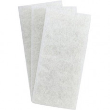 3m Doodlebug White Cleaning Pads - 4.6" Width x 10" Length - 20/Carton - White - TAA Compliance 08003