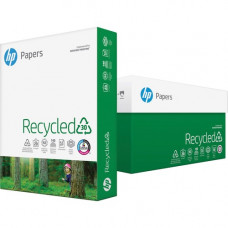 HP Recycled Paper - Letter - 8 1/2" x 11" - 20 lb Basis Weight - 5000 / Carton - White - FSC, TAA Compliance 112100