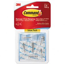 3m HOOK,CLEAR,WIRE,6/PK,CLR - TAA Compliance 17065CLRVPES