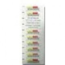 Quantum Data Cartridge Bar Code Label - 200 / Pack 3-04307-03
