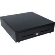 Star Micronics CD3-13313BK45-S2 Cash Drawer - 4 Bill - 5 Coin - 2 Media SlotPrinter Driven - Steel - Black - 4.1" Height x 13" Width x 13.2" Depth - TAA Compliance 37965560