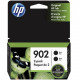 HP 902 Original Ink Cartridge - Black - Inkjet - 2 Pack 3YN96AN#140