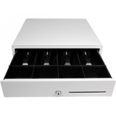 HP ENGAGE ONE PRIME WHITE CASH DRAWER U.S. - ENGLISH LOCALIZATION (Compatible Part Numbers: I-4VW65AA#ABA) - TAA Compliance 4VW65AA#ABA