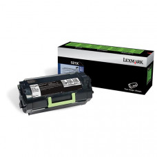 Lexmark (521X) Extra High Yield Return Program Toner Cartridge (45,000 Yield) - TAA Compliance 52D1X00