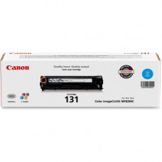 Canon 131 Original Toner Cartridge - Laser - 1500 Pages - Cyan - 1 Each - TAA Compliance 6271B001