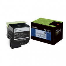 Lexmark (701XK) Extra High Yield Black Return Program Toner Cartridge (8,000 Yield) - TAA Compliance 70C1XK0