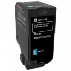 Lexmark Cyan Return Program Toner Cartridge for US Government (7,000 Yield) (TAA Compliant Version of 74C1SC0) - TAA Compliance 74C0SCG