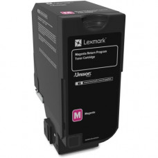 Lexmark Magenta Return Program Toner Cartridge (3,000 Yield) - TAA Compliance 74C10M0