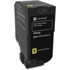 Lexmark Yellow Return Program Toner Cartridge (3,000 Yield) - TAA Compliance 74C10Y0
