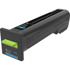 Lexmark High Yield Cyan Toner Cartridge (17,000 Yield) 82K0H20